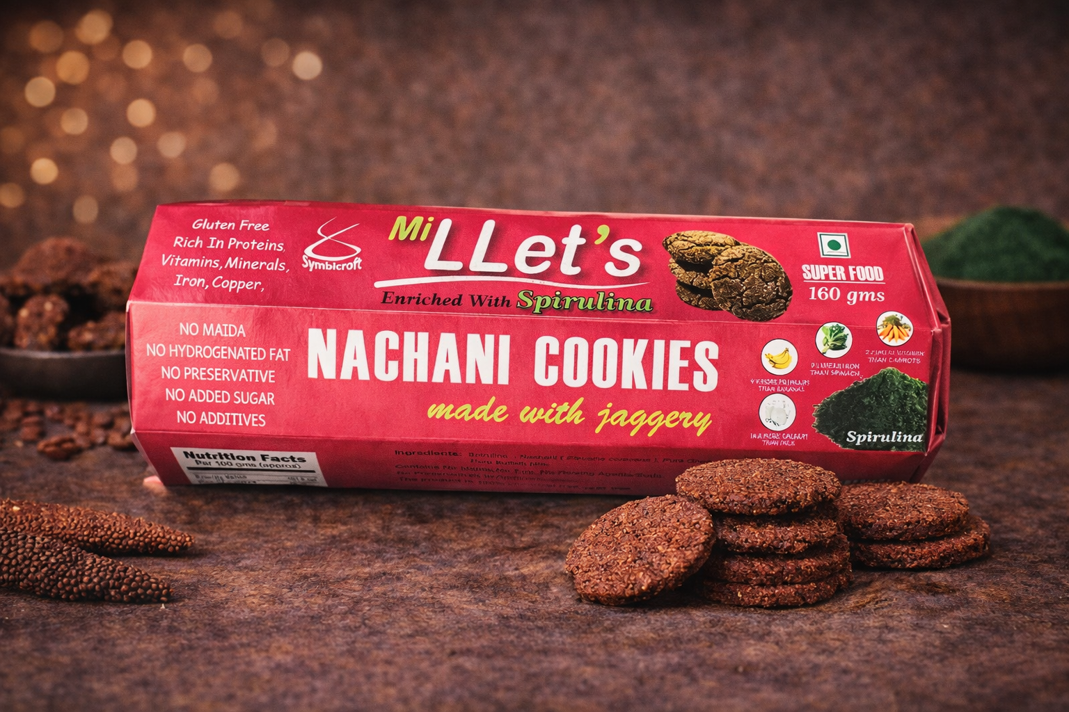 Nachani Cookies – Finger Millet (Ragi)