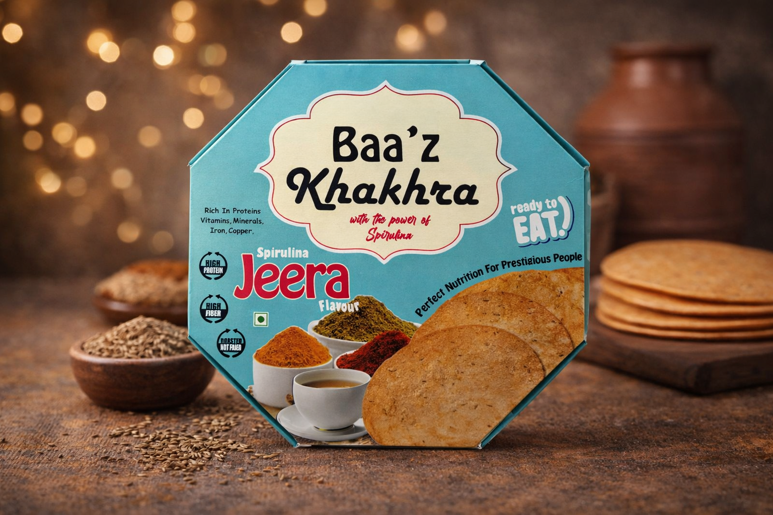 Baa’z Khakhra – Jeera (Cumin)