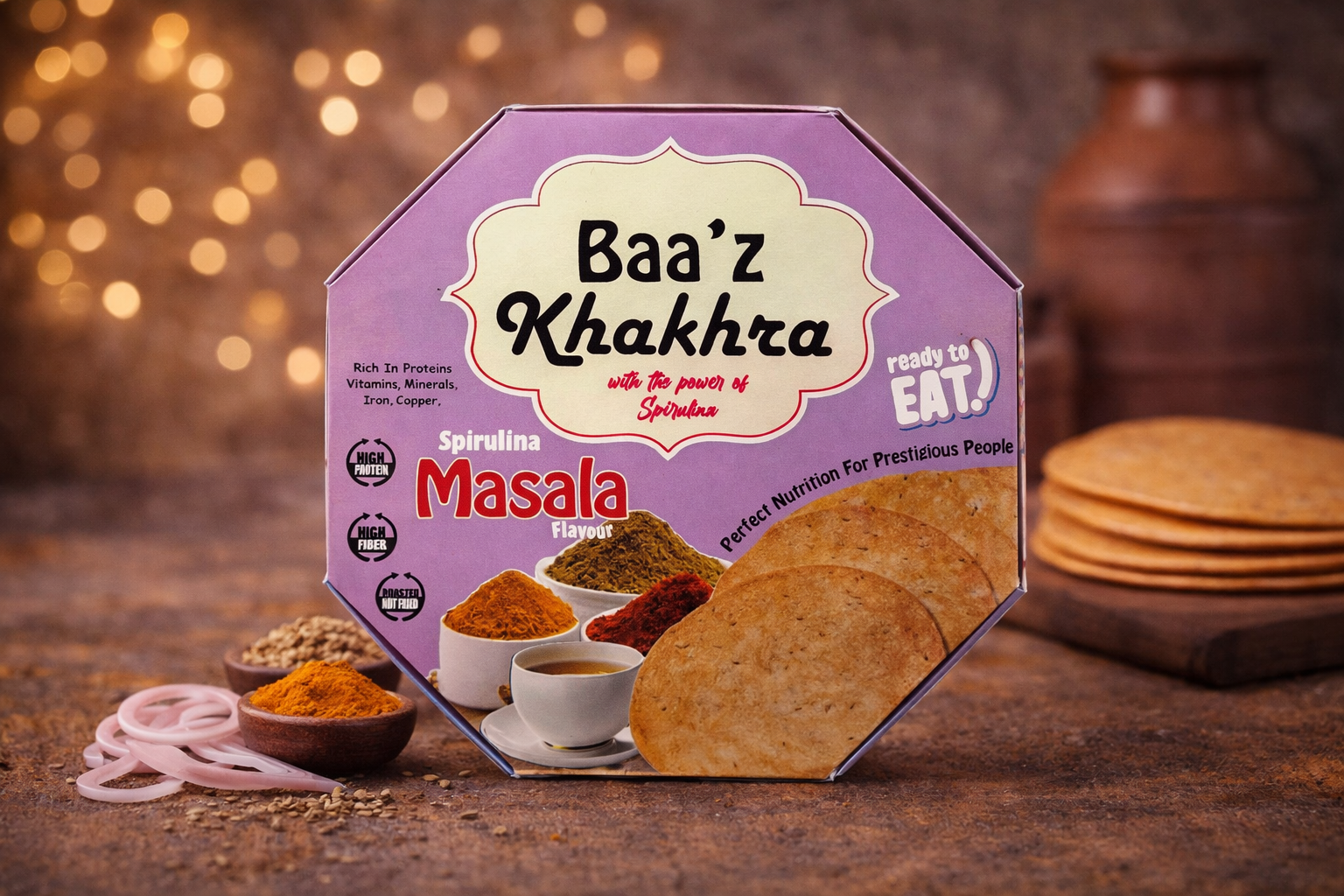 Baa’z Khakhra – Masala